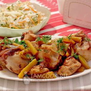 Рецепт Курицы в маринаде из аджики