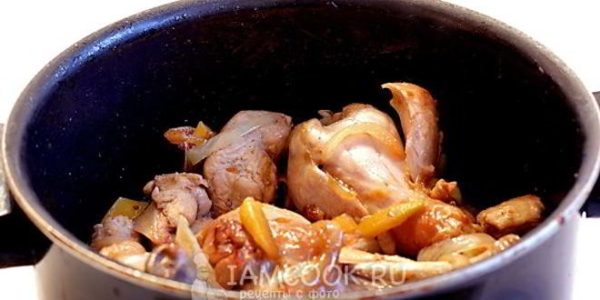 Рецепт курицы в маринаде из аджики