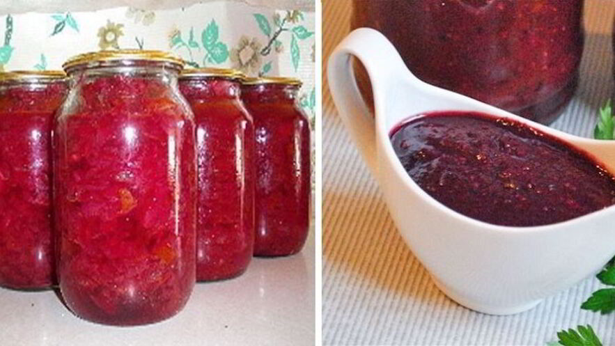 Рецепт свекольной аджики