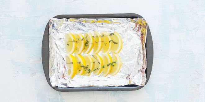 Рецепт запеченной курицы с аджикой и лимоном