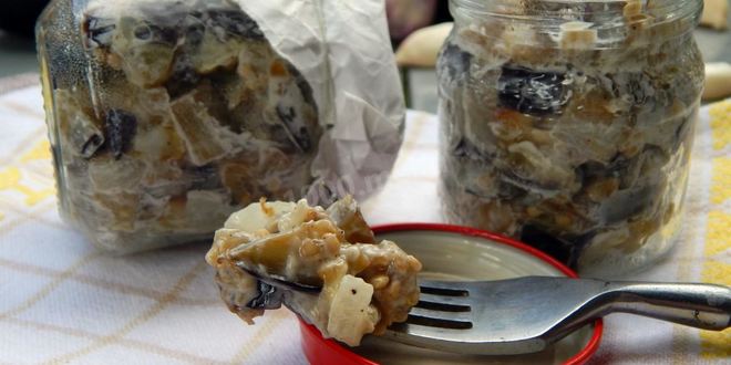 Рецепт баклажанов с майонезом на зиму