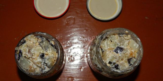 Рецепт баклажанов с майонезом на зиму