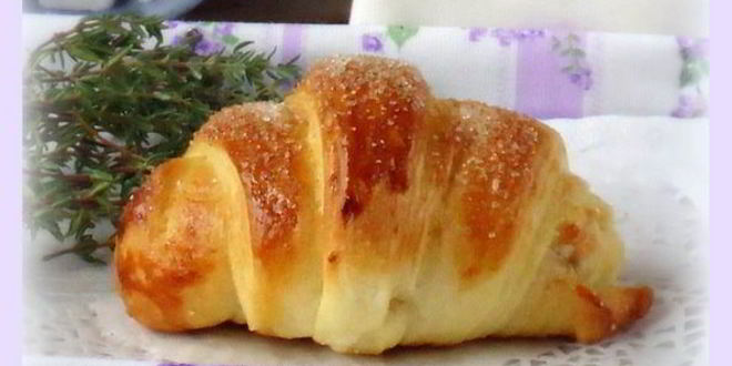 Рецепт булочек слоеных с джемом и вареной сгущенкой