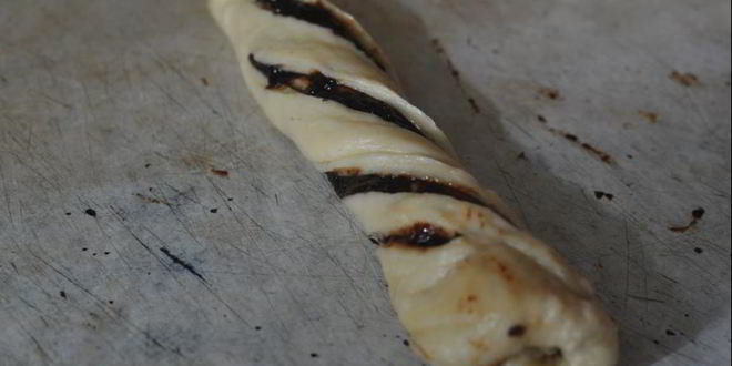 Рецепт булочек-веночков с джемом