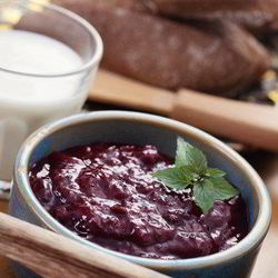 Рецепт Быстрого сливового джема с цедрой лайма