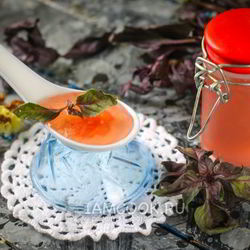 Рецепт Джема из красного базилика