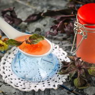 Рецепт Джема из красного базилика