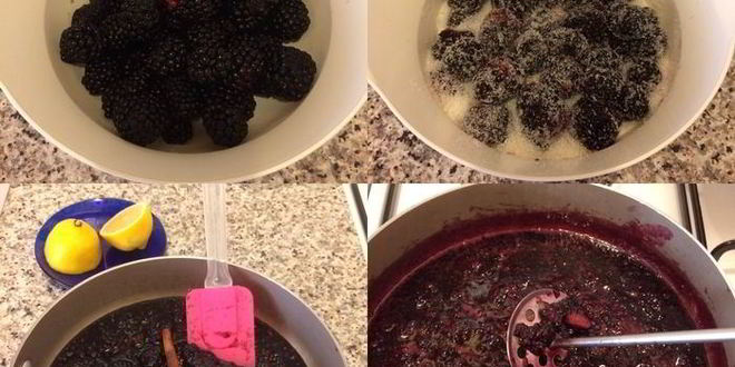 Рецепт ежевичного джема