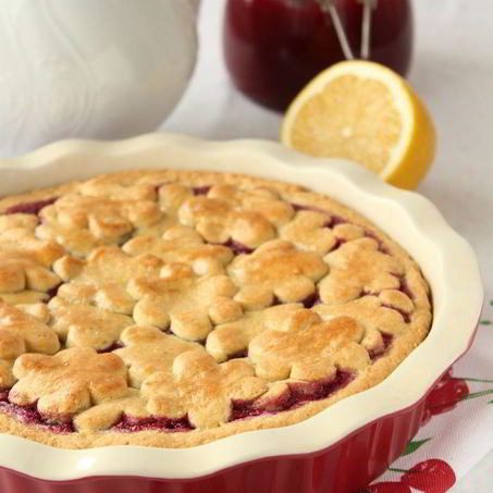 Рецепт Кростаты с джемом и творожным сыром