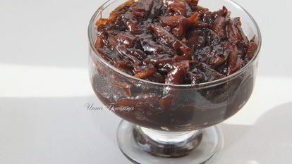 Рецепт Лукового джема с шоколадом