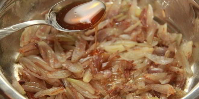 Рецепт лукового джема с шоколадом