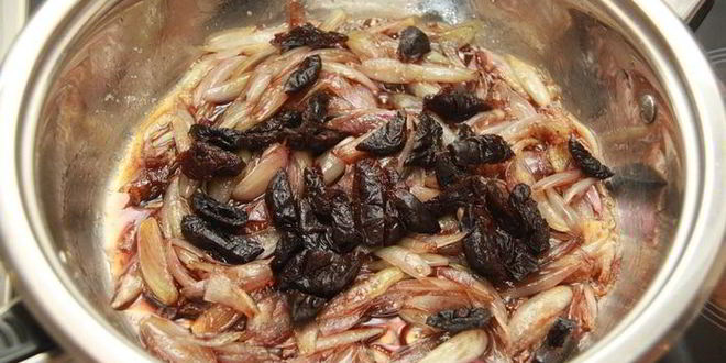 Рецепт лукового джема с шоколадом