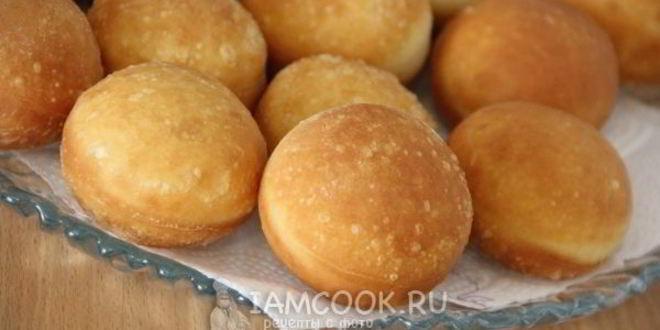 Рецепт пончиков с джемом