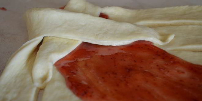 Рецепт винера брод с клубничным джемом — вкуснейшей датской выпечки