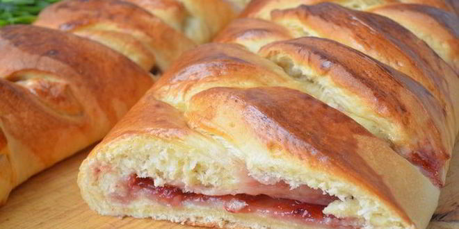 Рецепт винера брод с клубничным джемом — вкуснейшей датской выпечки