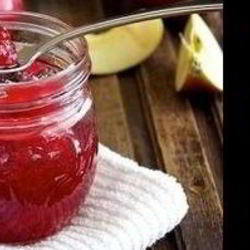 Рецепт Яблочного джема с малиной