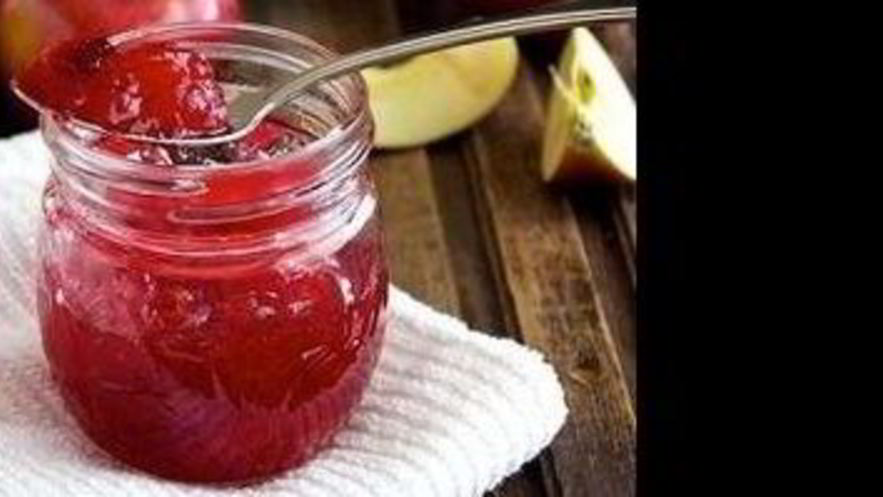 Рецепт яблочного джема с малиной