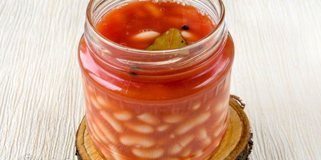 Рецепт фасоли в томате на зиму