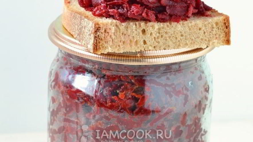 Рецепт икры из свеклы на зиму