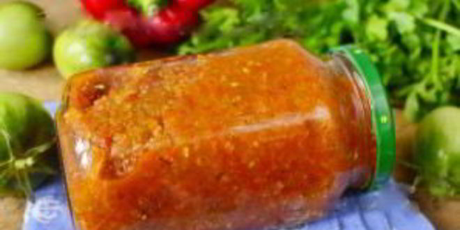 Рецепт икры из зеленых помидоров на зиму