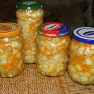 Рецепт Кабачков и патиссоны на зиму