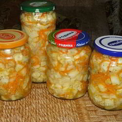 Рецепт Кабачков и патиссоны на зиму