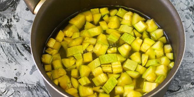 Рецепт кабачков с ананасовым соком на зиму