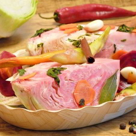 Рецепт Капусты квашеной кусками