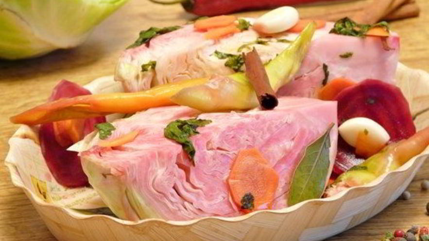 Рецепт капусты квашеной кусками