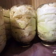 Рецепт Капусты на зиму кусочками