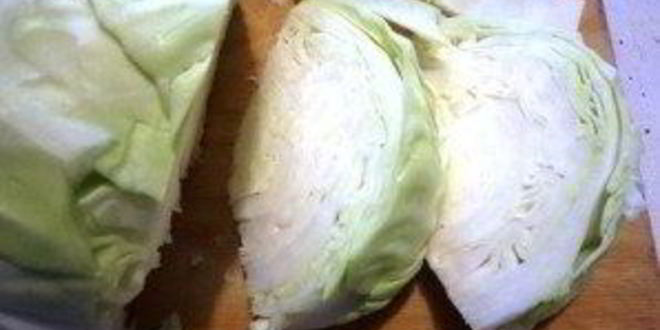 Рецепт капусты на зиму кусочками