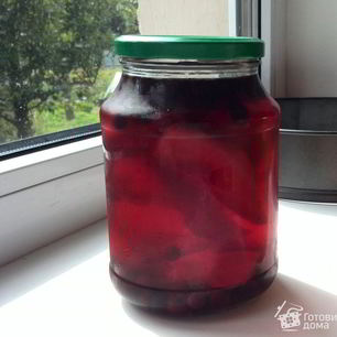 Рецепт Грушева-черноплодного компот