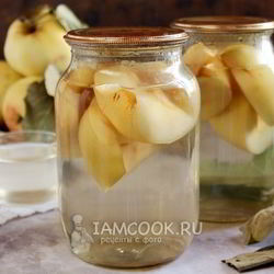 Рецепт Компота из антоновки на зиму