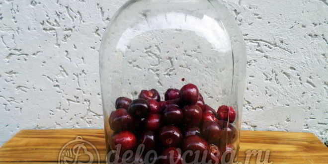 Рецепт компота из черешни на зиму