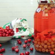 Рецепт Компота из черешни с косточками без стерилизации