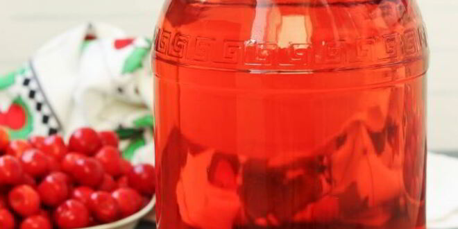 Рецепт компота из черешни с косточками без стерилизации