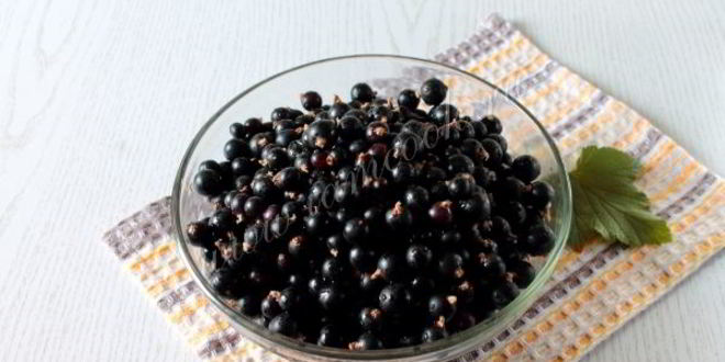 Рецепт компота из черной смородины на зиму