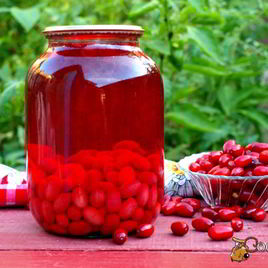 Рецепт Компота из кизила на зиму