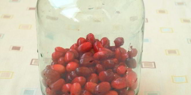 Рецепт компота из кизила на зиму