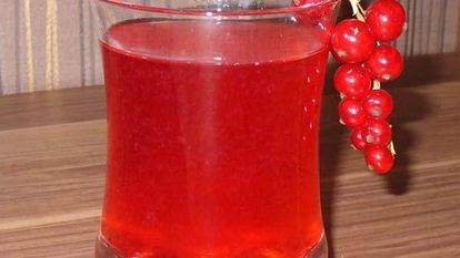 Рецепт Компота из красной смородины