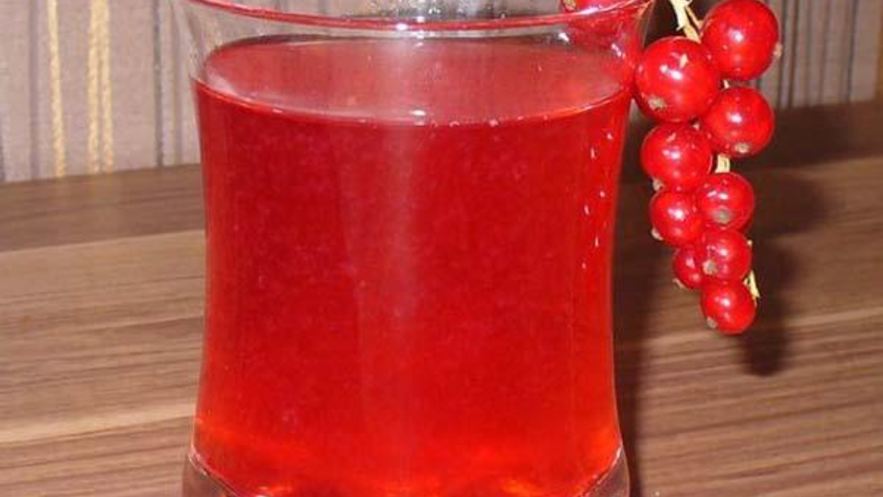 Рецепт компота из красной смородины