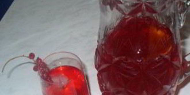 Рецепт компота из красной смородины