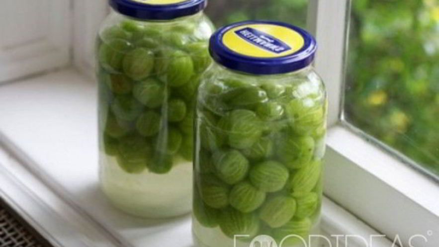 Рецепт компота из крыжовника