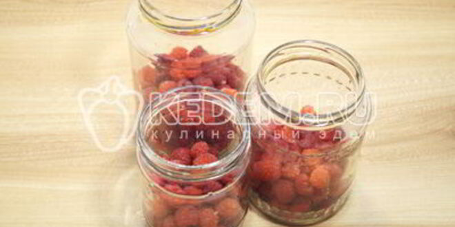 Рецепт компота из малины