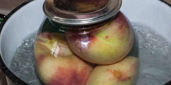 Рецепт компота из персиков на зиму