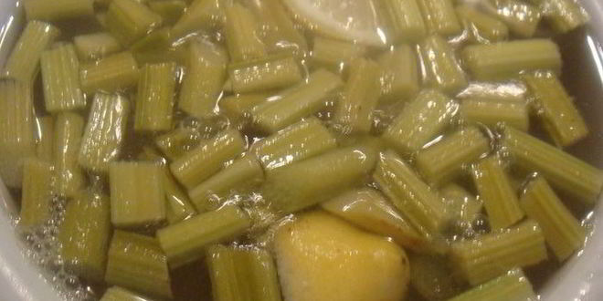 Рецепт компота из ревеня