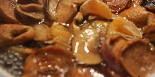 Рецепт компота из сухофруктов с мандаринами