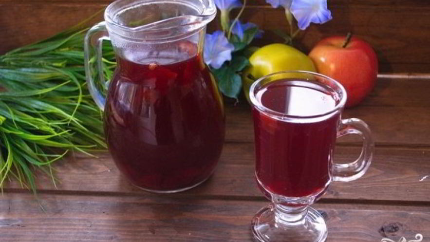 Рецепт компота из свежих фруктов