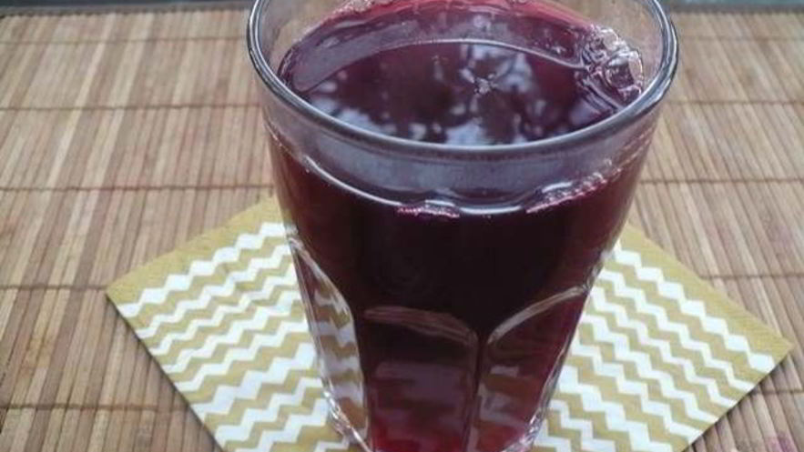 Рецепт компота из винограда