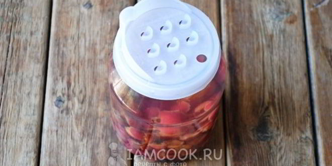 Рецепт компота из вишни и крыжовника